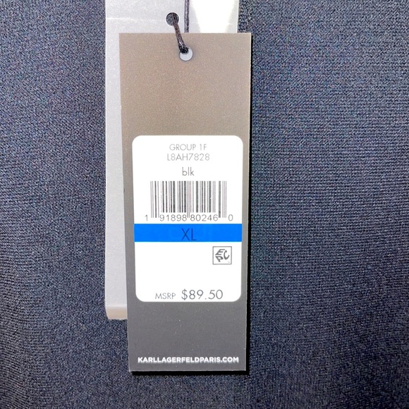 NWT Karl Lagerfeld Paris Long Sleeve Blouse From Neiman Marcus - Picture 5 of 7